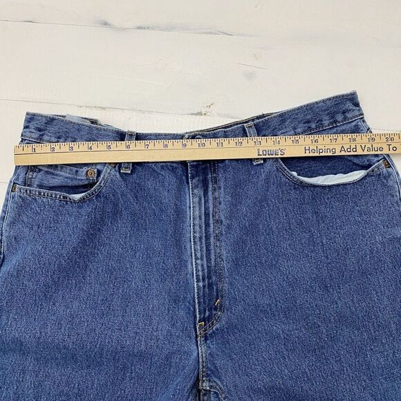 Levi's Men's 550 Medium Wash Red Tab Denim Jeans 36x34 S40196 - Picture 9 of 15